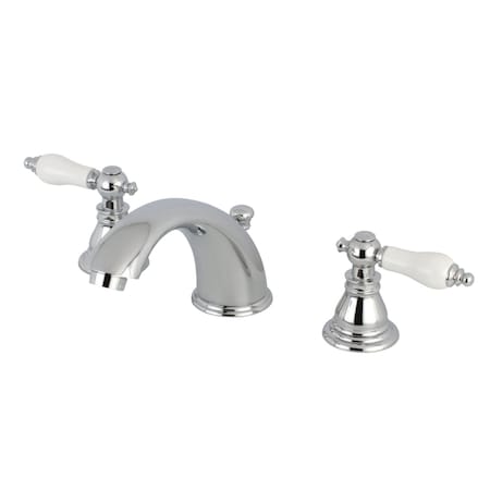 Kingston Brass KB961APL Widespread Bathroom Faucet, Polished Chrome KB961APL